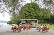 Die «Beach-Bar» in der Luzerner Ufschötti. (Bild: PD)