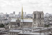 Entwurf von Godart & Roussel Architects für den Wiederaufbau von Notre Dame in Paris.
