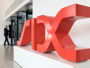 Die seit Anfang der Woche geltenden Schutzmassnahmen für den Schweizer Börsenplatz dürften einen Rückgang der Handelsvolumen an der Börse SIX verhindert haben. (Bild: KEYSTONE/ENNIO LEANZA)