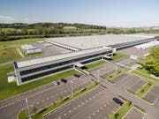 Das Verteilzentrum von Aldi Suisse in Perlen.