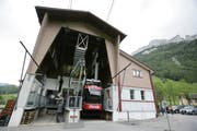 Die Talstation der Ebenalpbahn in Wasserauen. (Bild: SGT)