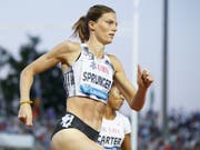 Lea Sprunger kommt immer besser in Form (Bild: KEYSTONE/VALENTIN FLAURAUD)