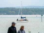 Ein Seegelboot auf dem Bodensee. (Bild: KEYSTONE/EPA/RONALD WITTEK)