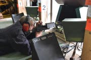 Emil Sturzenegger aus Rehetobel nimmt zum 65. Mal am Vögelinseggschiessen teil. (Bilder: Mea McGhee)