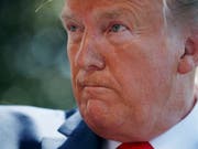«Wir werden sehen, was mit dem Iran passiert»: US-Präsident Donald Trump. (Bild: KEYSTONE/AP/EVAN VUCCI)