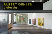 Der Eingangsbereich zur Kunstzone der Lokremise. (Bild: Stefan Rohner)