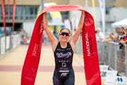 Alissa König ist zwar erst 23 Jahre alt, die Siegerin vom National-League-Rennen ist dennoch die Routinierteste im Feld. Bild: Philipp Schmidli (Nottwil, 7. Juli 2019)