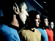 Der Halb-Vulkanier Mr. Spock (links) war eine der Hauptfiguren der ersten «Star Trek»-Serie. (Bild: KEYSTONE/AP Paramount Television/ANONYMOUS)