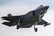 Ist nur das Modernste gut genug? US-Jet F-35A am 7. Juni in Payerne VD. (Bild: KEYSTONE/Peter Klaunzer)
