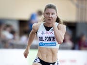 Ajla Del Ponte war am Freitag noch an der Athletissima in Lausanne im Einsatz. (Bild: KEYSTONE/JEAN-CHRISTOPHE BOTT)