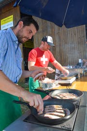 Bratspeck für den Brunch. (Bild: Mathias Frei)