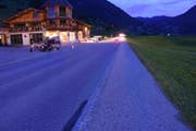 Der Unfall ereignete sich ausgangs Alt St.Johann in Richtung Starkenbach. (Bild: Kantonspolizei)