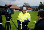 Im Vorfeld des Fest ist Harry Knüsel ein vielgefragter Mann. (Bild: Stefan Kaiser, Zug, 06. Mai 2019)