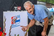 Schwingerkönig Harry Knüsel, Botschafter des «Eidgenössischen». (Bild: PD)
