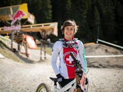 Zum dritten Mal im Weltcup auf dem Podest: Emilie Siegenthaler hat Grund zur Freude. (Bild: KEYSTONE/GIAN EHRENZELLER)