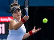 Bianca Andreescu spielt am Sonntag in Toronto um den Titel (Bild: KEYSTONE/EPA/WARREN TODA)