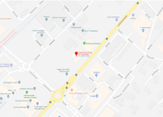 Bauarbeiten auf der Kantonsstrasse K17 in Root. (Screenshot: Google Maps)