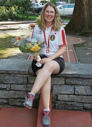 Daniela Pfister holte in Locarno den Schweizer-Meister-Titel. Bild: PD