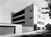 So präsentierte sich das Gewerbegebäude an der Tribschenstrasse 1937, vier Jahre nach seiner Fertigstellung. (Bild: PD)