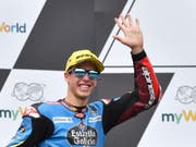 WM-Leader Alex Marquez fährt auch 2020 in der Moto2-Klasse (Bild: KEYSTONE/AP/KERSTIN JOENSSON)