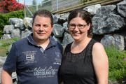 René und Helen Zellweger aus Hauptwil zeichnen als Organisatoren der Zusammenkunft verantwortlich. (Bild: Georg Stelzner)