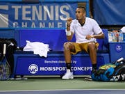 Das Enfant terrible des Tennissports wird in Genf antreten: Nick Kyrgios tritt am Laver Cup für das Team World an (Bild: KEYSTONE/FR67404 AP/NICK WASS)