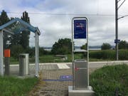 In Triboltingen trennt die Bodenmarkierung den Raucher- vom teilweise überdachten Nichtraucherbereich. (Bilder: Hannah Engeler)