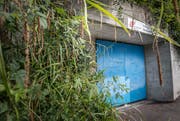 Gewissermassen im Grünen: die Zivilschutzanlage Neuhauserstrasse. (Bild: Andrea Stalder)