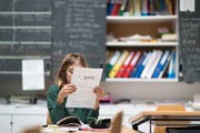 Die Französisch-Kompetenzen der Urner Oberstufenschüler sollen erhöht werden. (Symbolbild: Gaetan Bally/Keystone)