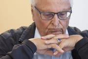 Zerknirscht: Theo Zwanziger, Ex-Präsident des Deutschen Fussballbundes. (Bild: Boris Rössler/Keystone, Diez, 13. August 2019)