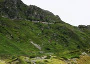Die Unfallstelle am Sustenpass. (Brigitte Büchel/Tele 1)