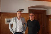 Pius Knüsel (links) und Johannes Rühl.