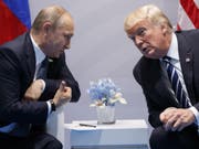 US-Präsident Donald Trump dürfte mit seinem Tweet zu dem Unfall beim Test neuer russischer Waffensysteme den russischen Präsidenten Wladimir Putin verärgert haben - denn der hatte die Waffen früher als nicht auffindbar bezeichnet. (Bild: KEYSTONE/AP/EVAN VUCCI)