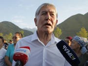 Dem kirgisischen Ex-Präsidenten Almasbek Atambajew wird nun auch ein Putschversuch vorgeworfen. (Bild: Keystone/EPA/IGOR KOVALENKO)