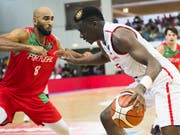 Auch NBA-Star Clint Capela vermag der Schweiz gegen Portugal nicht zum Sieg zu verhelfen (Bild: KEYSTONE/JEAN-CHRISTOPHE BOTT)