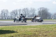 Fluglärm und Spektakel: Die Luftwaffe der Schweizer Armee erstellt nächsten Sommer temporär einen Flugplatz in Altstätten.Bild: Bernd Fritz / www.helireport.ch