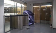 Blick in die Toilettenanlage des Hauptbahnhofs St.Gallen gestern Mittag. Während der Installation des neuen Bezahlsystems ist der WC-Besuch gratis. (Bild: David Gadze - 14. August 2019)