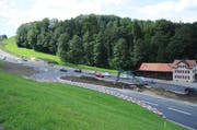 Sechs Wochen war der Einlenker Heinrichsbadstrasse gesperrt. Nun können ihn die Autofahrer wieder nutzen. (Bild: Astrid Zysset)