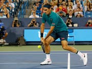 Lokalmatador Roger Federer führt das hochkarätige Feld der Swiss Indoors in Basel an (Bild: KEYSTONE/AP The Cincinnati Enquirer/SAM GREENE)