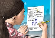 Karikatur: Silvan Wegmann