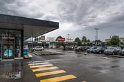 Im Center Moos soll im ehemaligen OVS eine neue Migros-Filiale entstehen. (Bild: Michel Canonica (Gossau, 15. August 2019))