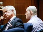 Wurde als «Hollywood Ripper» in der Presse bekannt: der mutmassliche US-Serienmörder Michael Thomas Gargiulo (Rechts). (Bild: KEYSTONE/EPA LOS ANGELES TIMES POOL/AL SEIB / POOL)