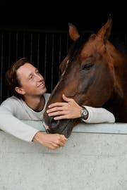 Liebt seine Pferde: Martin Fuchs. (Bilder: Donato Caspari)