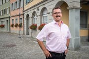 Tapetenwechsel: Robert Raths verbringt seine letzten Monate in Thal, während 20 Jahren war er hier Gemeindepräsident. (Bild: Urs Bucher)