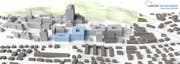Wo heute das Kinderspital und das Besucher-Parkhaus steht, ist in der Phase 2 ein Ambulatorium vorgesehen (blau). (Bild: PD)