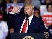 «Wir werden das Recht auf Selbstverteidigung immer aufrechterhalten»: US-Präsident Donald Trump. (Bild: KEYSTONE/AP/ELISE AMENDOLA)