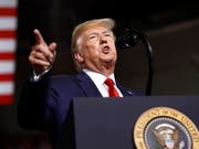 US-Präsident Donald Trump hat nach einem Telefongespräch mit Pakistans Premierminister Khan im Kaschmir-Konflikt zum Dialog aufgerufen. (Bild: KEYSTONE/AP/PATRICK SEMANSKY)