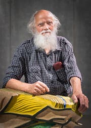 Der Künstler René Büchi (Bild: Christian H. Hildebrand)