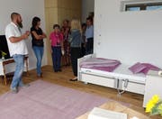 Blick in eines der neuen Pflegezimmer.