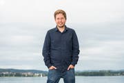 «Die politische Mitte ist verschiebbar» sagt der deutsche Jusos-Chef und Polit-Star Kevin Kühnert, 30, am Hallwilersee. (Bild: Alex Spichale, 17.8.2019)